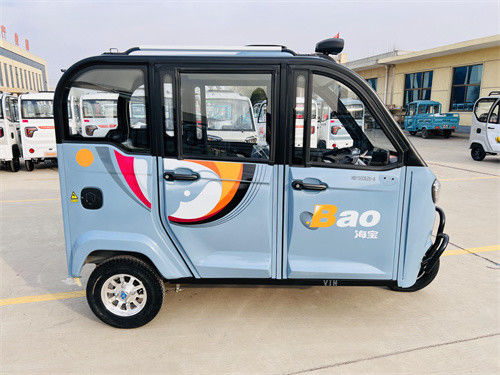 3 People Electric Passenger Tricycle Road Legal Fully Enclosed Electric Tricycle